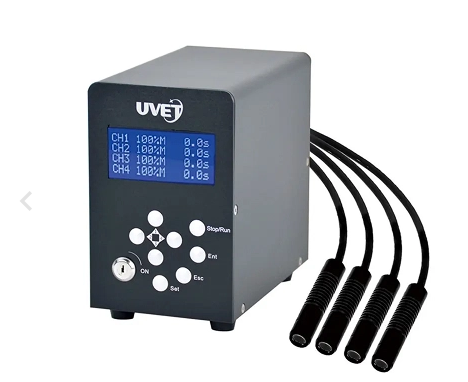 Compacte spotcuring-unit