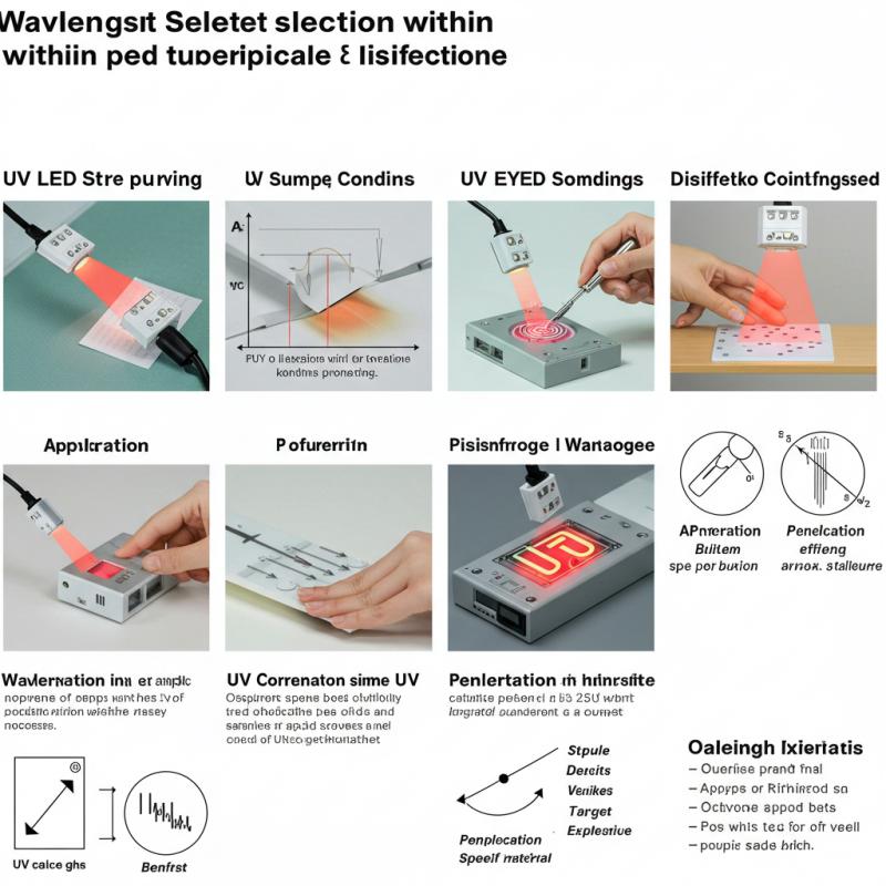Golflengte selectie (365-405 nm)
